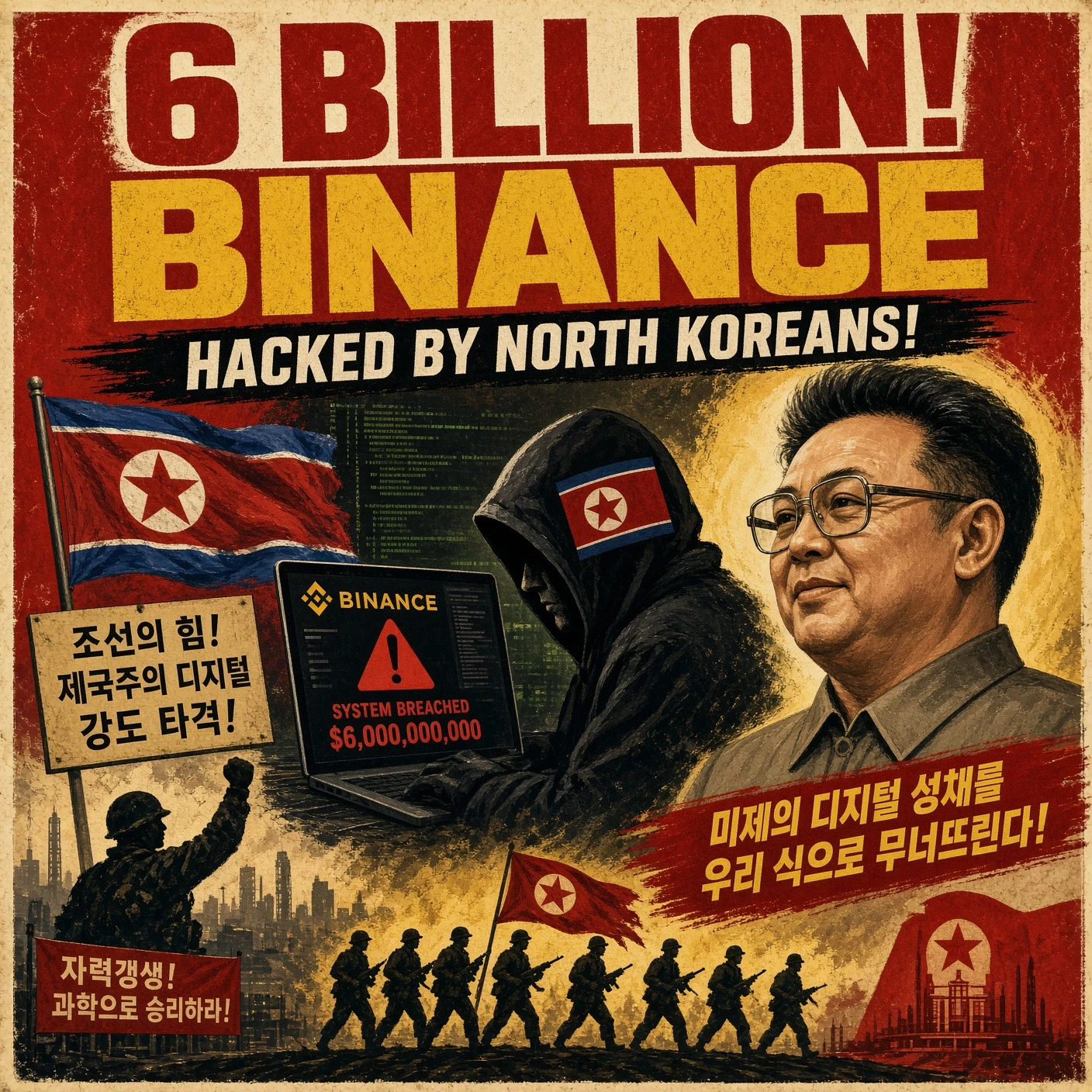 North Korean Operators Drain Six Billion From Binance in Hours