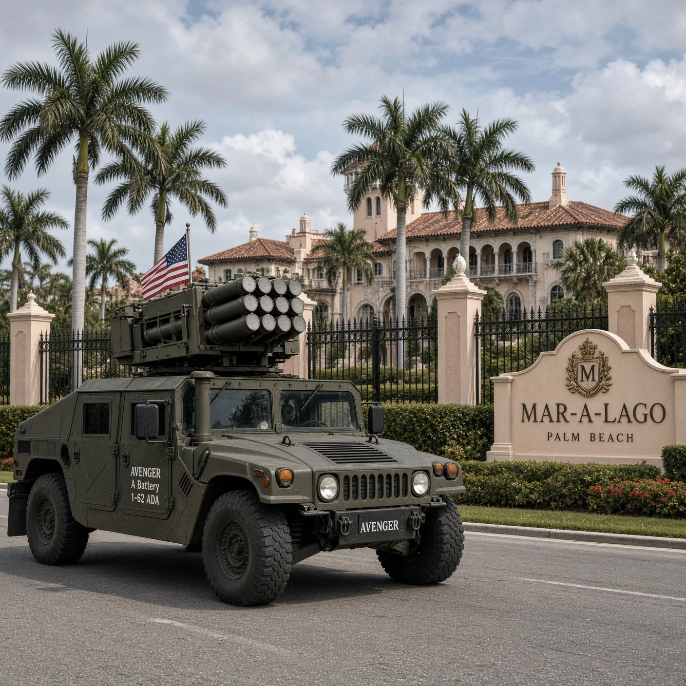 Military Deploys Avenger Missile Systems Near Trump Palm Beach Airport