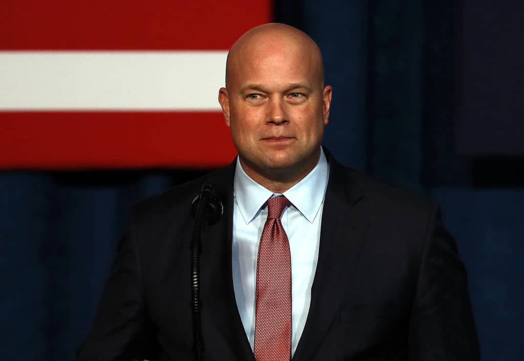 Report: Acting AG Whitaker Will NOT Recuse Himself from Overseeing Mueller Probe