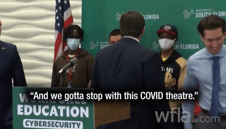 Libs Are LOSING IT Over Gov. DeSantis Going Off on Mask Theater