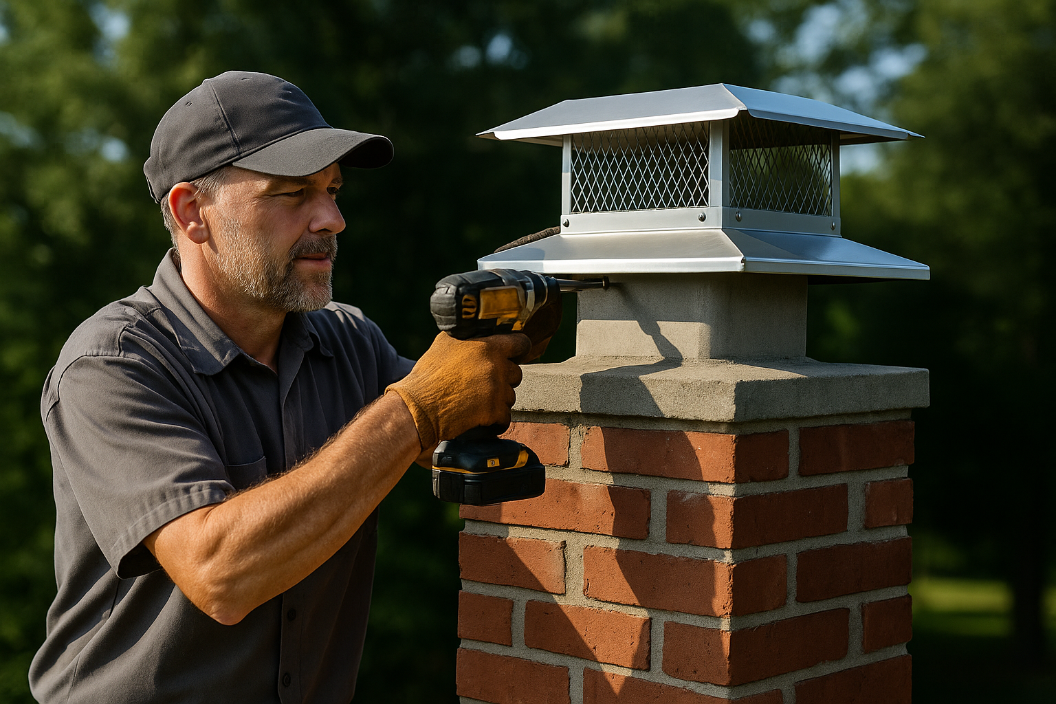 Chimney Cap Installation & Replacement