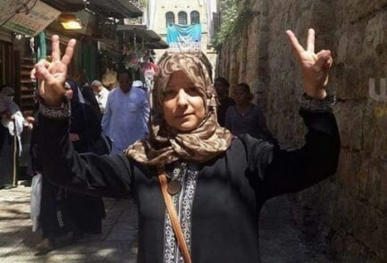 Palestinian mom goes off script