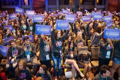 A Jewish youth convention’s delicate balancing act on the refugee debate