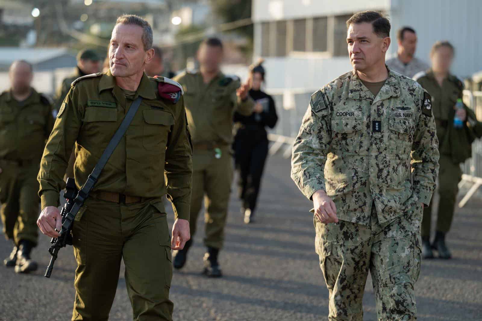 CENTCOM deputy commander talks defense cooperation in Israel