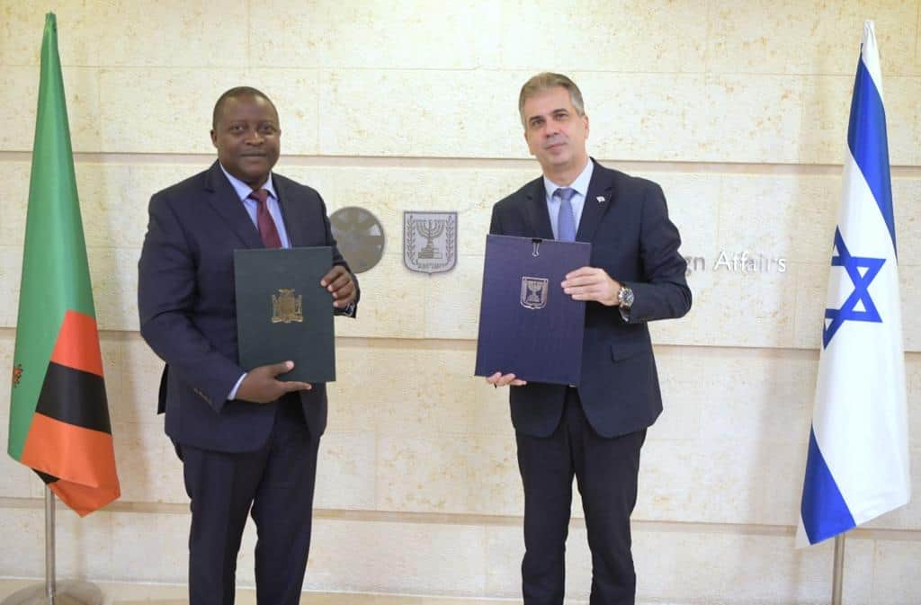 Israel, Zambia forge deals as Jerusalem pushes into Africa