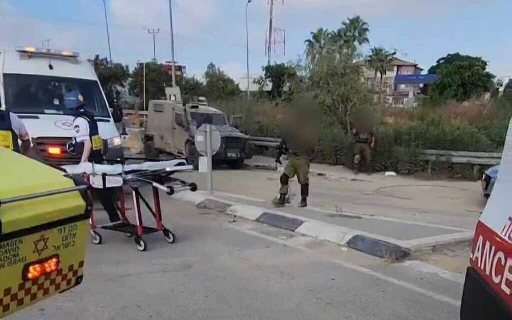 Three IDF soldiers wounded in Samaria terror shooting