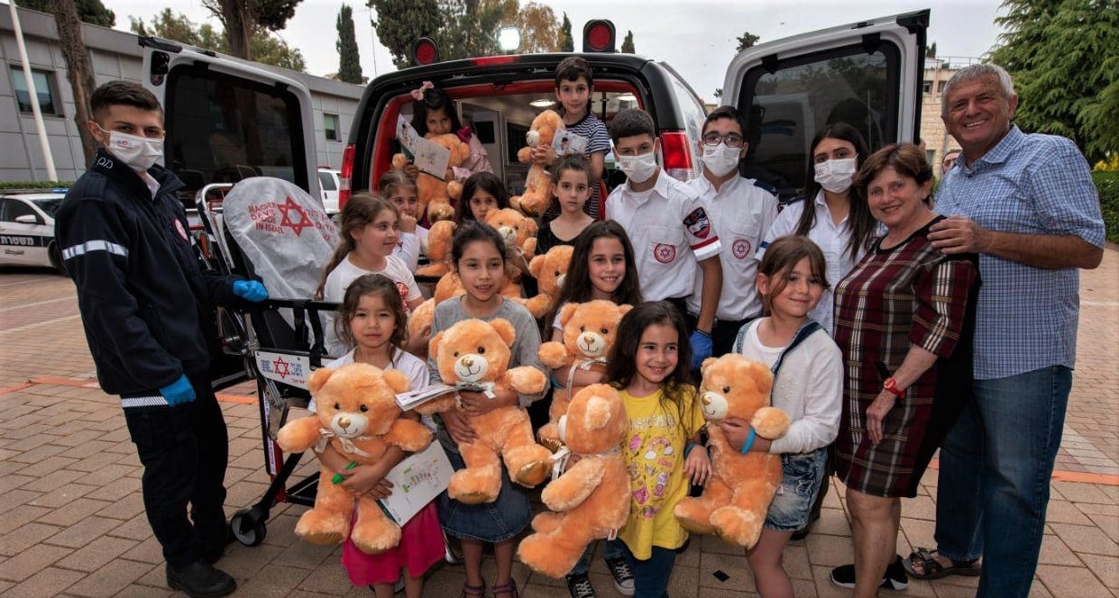 Bar-Ilan University medicine complex in Tzfat transforms into Teddy Bear Hospital