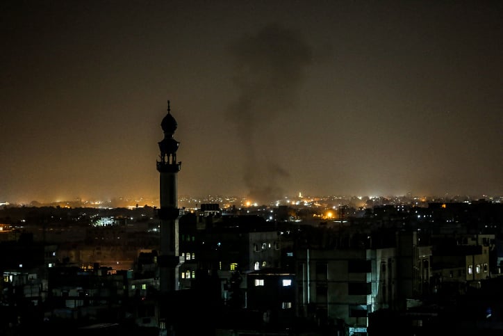 IDF hits Hamas targets in Gaza after rockets, projectiles fired at south