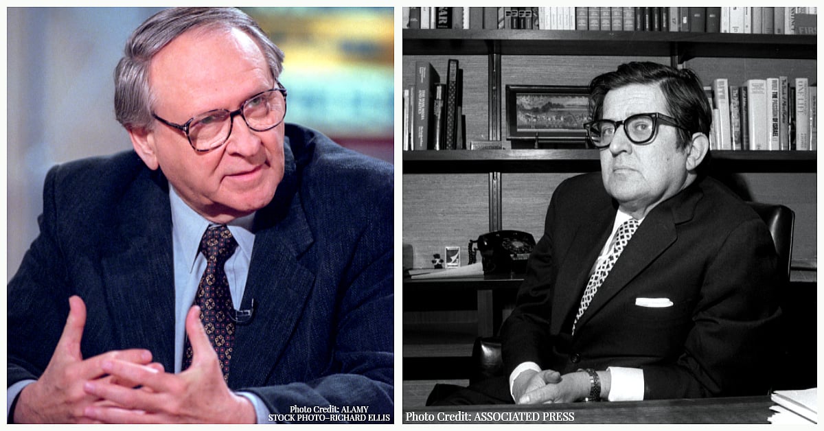 A.M. (‘Abe’) Rosenthal (1922–2006) and William Safire (1929–2009)