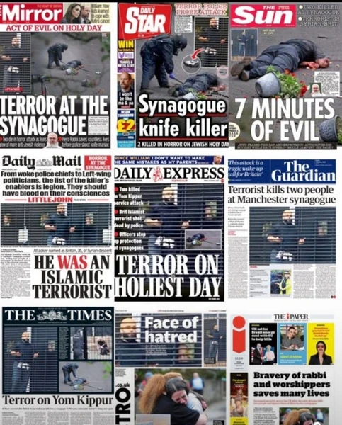 “Shocked, But Not Surprised”: Standing With Our Jewish Brothers and Sisters in Manchester