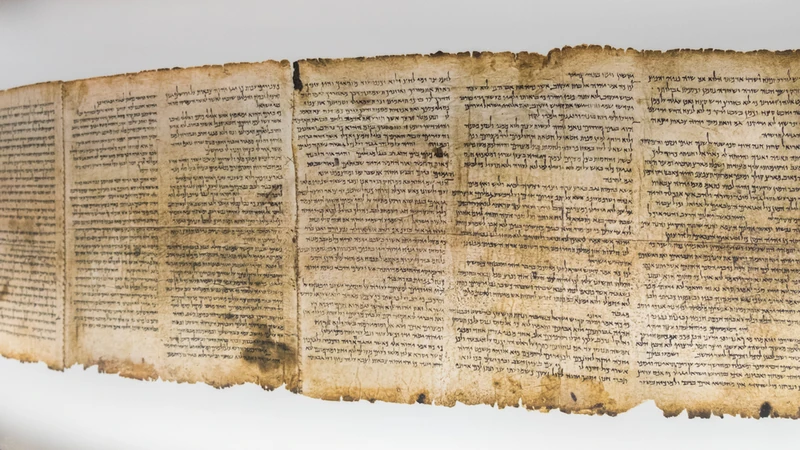 “For Unto Us a Child Is Born” … On a Scroll in the Sand