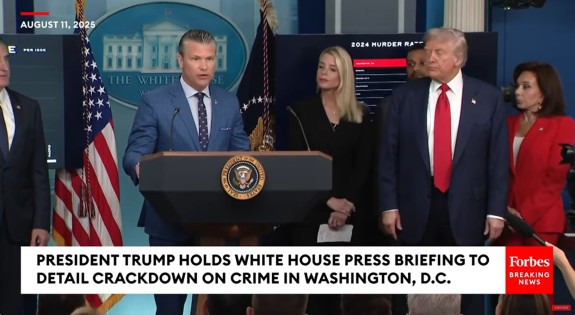 Trump Declares Public Safety Emergency In DC