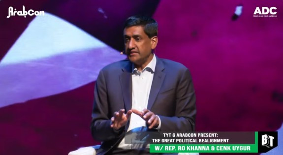 Far Left Democrat Rep Ro Khanna Jokes about Terrorism At ArabCon