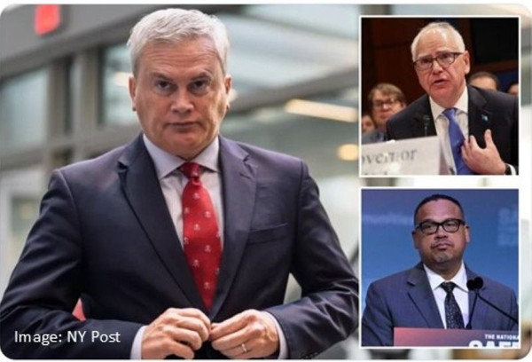 Chairman Comer Launches Investigation into Massive Fraud in Minnesota’s Social Services System on Governor Walz’s Watch