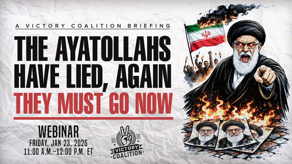 Webinar TODAY at 11:00 a.m. – The Ayatollahs Have Lied, Again; They Must Go Now