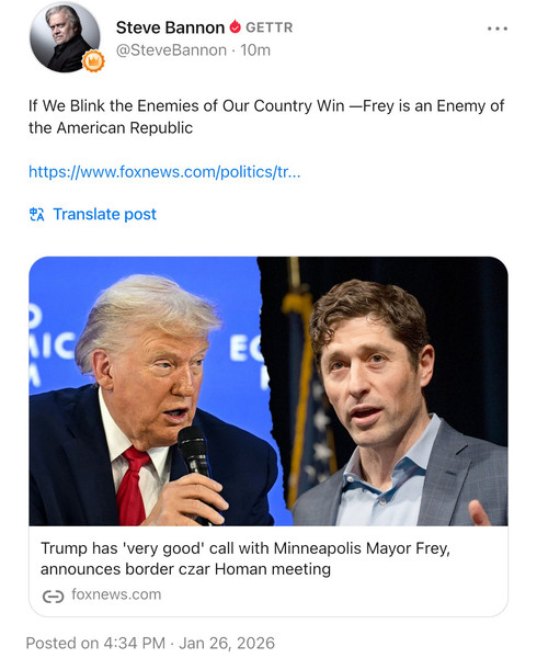 Did Trump Just Blink In Minneapolis?