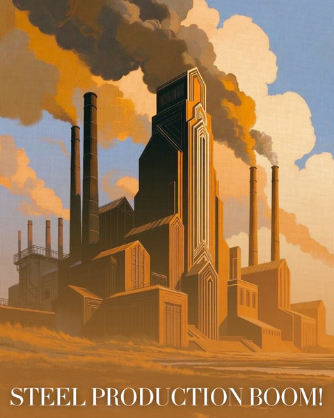 U.S. Now World’s Third Largest Steel Producer