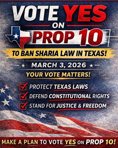 Texas: Vote for Proposition 10 to Spare Texas Nigeria's Jihadist Nightmare