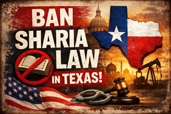 Texas Prop 10 Banning Sharia Law Passes With 95% Of The Vote