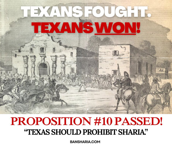 Texas Voters Say “No” To Sharia
