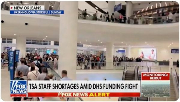 Democrats’ DHS Shutdown Hits Americans Hard as 100,000+ Workers Go Without Pay