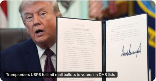 President Trump Issues Bold Election Integrity Executive Order When Senate Fails To Pass SAVE America Act