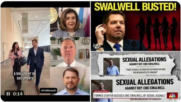 TDS Democrat Sleazebag Eric Swalwell Out of California Governor Race
