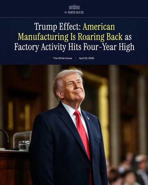The Trump Effect: American Factory Activity Hits Four-Year High