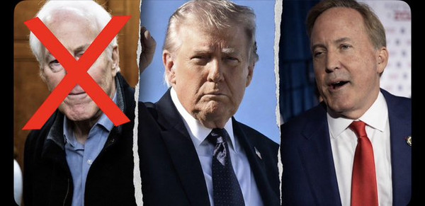 Trump Endorses Paxton Over Cornyn - Rocks GOP Establishment