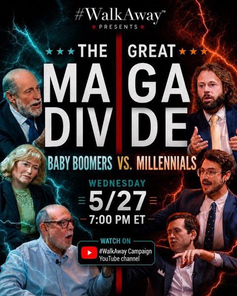 The Great MAGA Divide: BABY BOOMERS vs. MILLENNIALS Tonight on YouTube and X