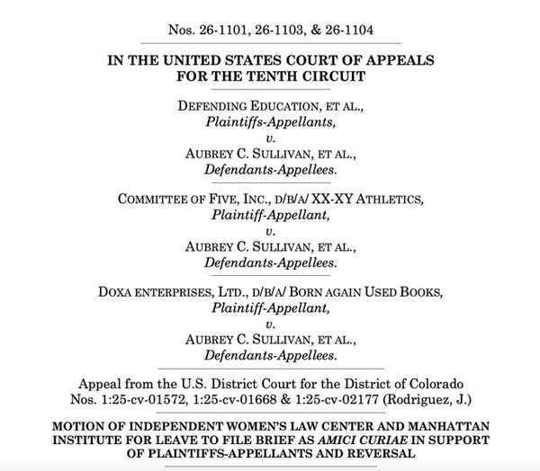 Institute for Free Speech Files Amicus Briefs Opposing Colorado’s Mandatory Pronoun Use Law