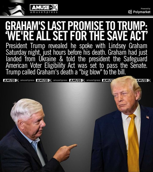 Pass The SAVE America Act As A Fitting Tribute To Sen. Lindsey Graham