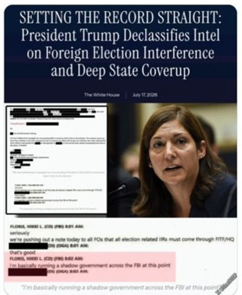 Setting the Record Straight on Foreign Election Interference and the Deep State Coverup