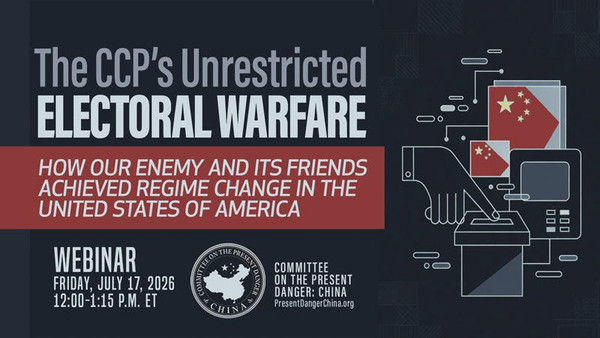 Unrestricted Electoral Warfare: How Red China Achieved Regime Change in the United States of America