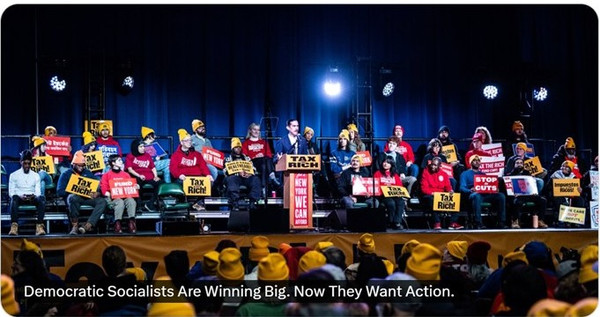 The Democrat Civil War: 38% See Too Much Progressive Influence on Democrats