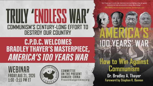 Thayer, Rasley, Van Fleet, Smith and Siegemund on Communism’s Century-long Effort to Destroy America