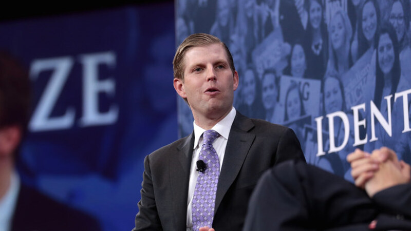 Eric Trump: Biden, Dems Echo Hillary on 'Flyover States'