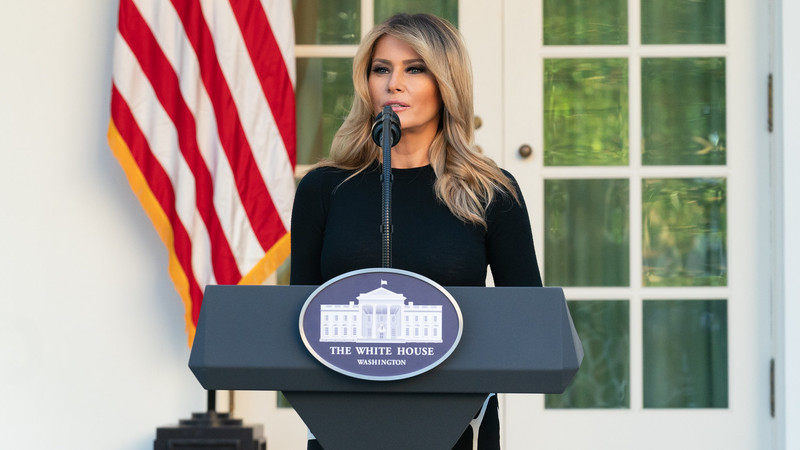 Melania Trump rings NYSE opening bell to mark documentary premiere