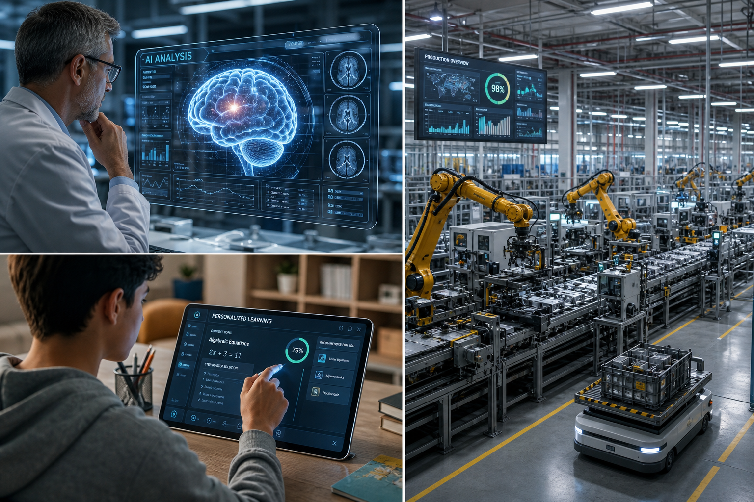 AI Is Fueling an American Renaissance in Healthcare, Education, and Business