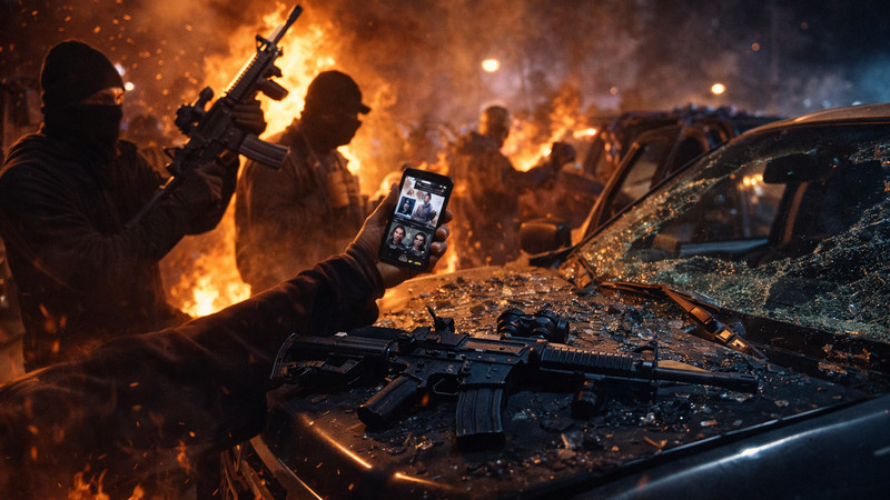 Anti-ICE Terrorists Attack Federal Agents in Minneapolis: Leftists Wreck Vehicles, Steal Rifles, Dox Agents on Livestream