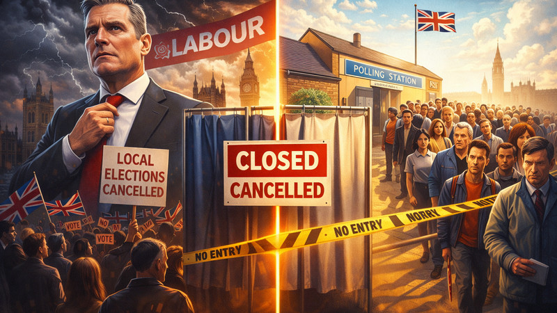 Starmer’s Election Cancellations in Britain: A Warning Sign for America’s Democratic Future
