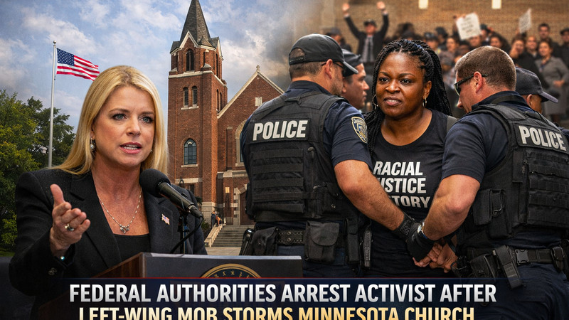 Federal Authorities Arrest Activist After Left‑Wing Mob Storms Minnesota Church