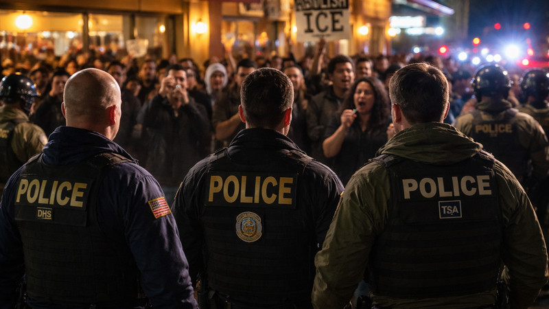 Mob Swarms California Restaurant After Mistaking TSA Agents for ICE — Lawlessness Fueled by Misinformation