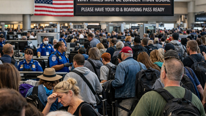 Washington’s Failure Grounds America: DHS Shutdown Sparks Airport Chaos Nationwide