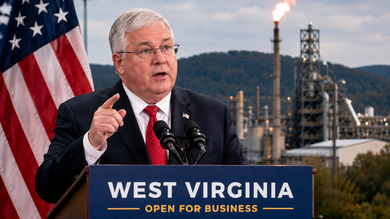 West Virginia Fights Back as Gov. Morrisey Takes Aim at Blue-State Job Flight