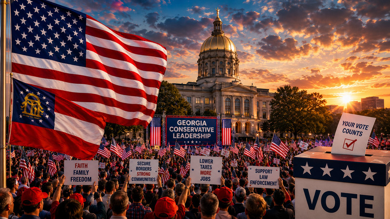 Georgia Republicans Gear Up for Critical Battle to Keep the Peach State on a Conservative Path