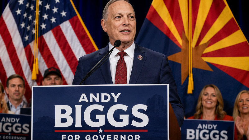 Conservative Voices Ring Loud: Andy Biggs Wins Arizona GOP Gubernatorial Primary