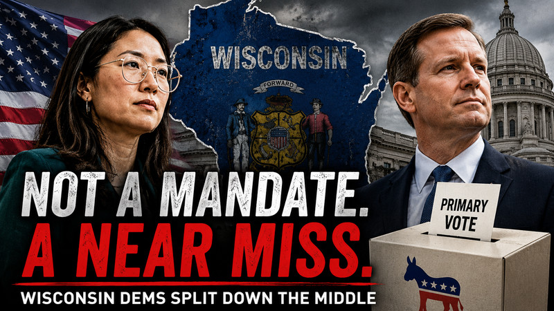 Democrats Stopped Socialism In Wisconsin By Half A Point. That Is Not A Victory.
