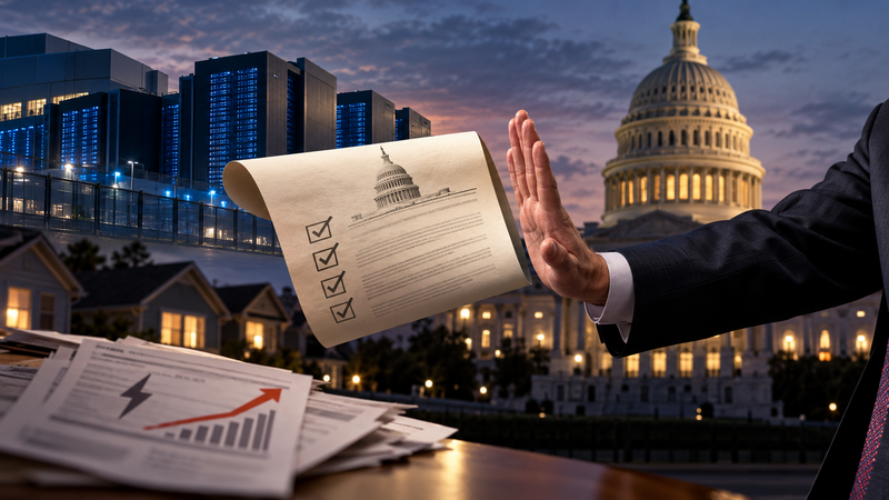 Democrats just voted t make you subsidize Data Centers