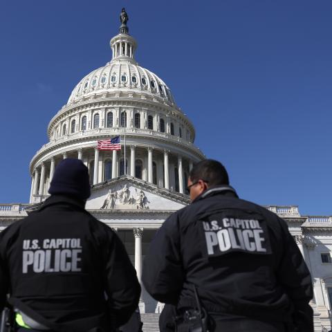 Police detain man near Capitol with bow and arrow, guns in vehicle